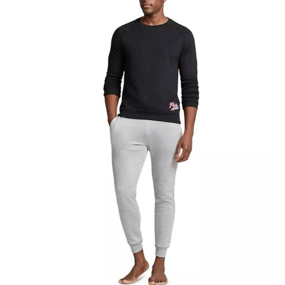 Polo Ralph Lauren Brushed Fleece Sleep‎ Shirt, size Medium - Picture 4 of 13